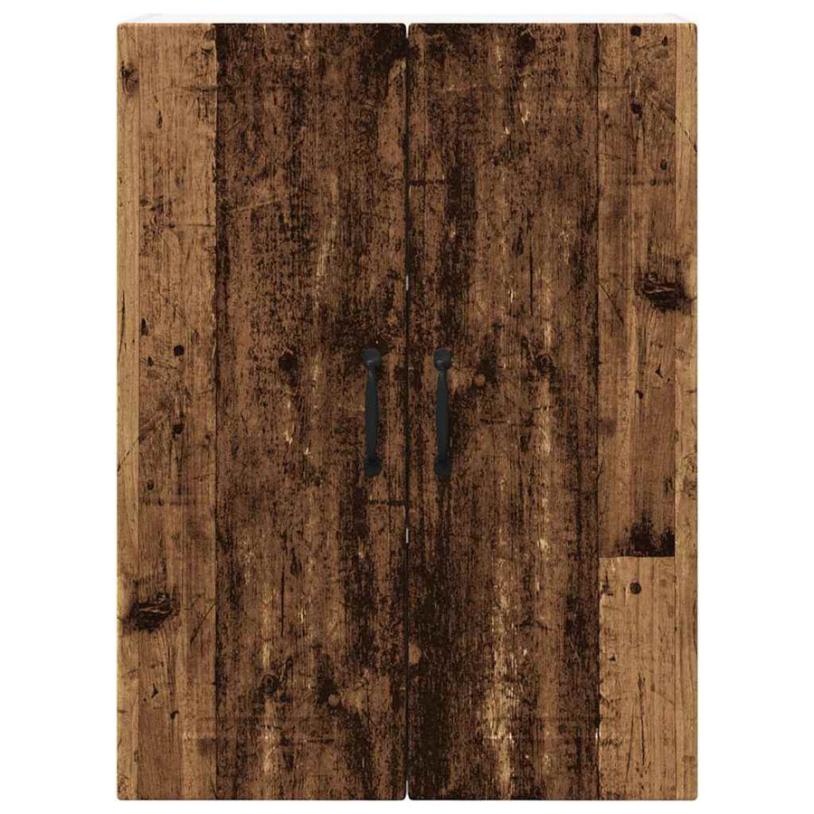 Keukenkast aan de muur Oud Hout 60 x 31 x 80 cm Bewerkt hout