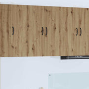 Keukenkast 60x31x80 cm bewerkt hout Artisan eiken