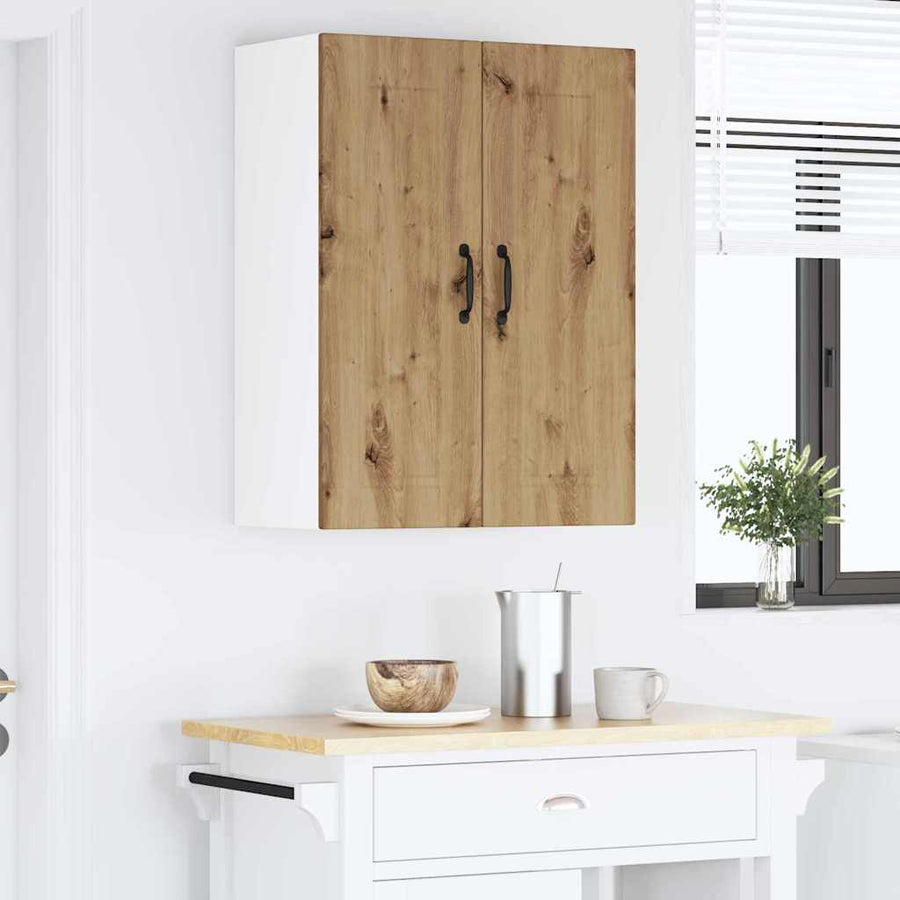 Keukenkast aan de muur met plank Artisan Eiken 60 x 31 x 80 cm