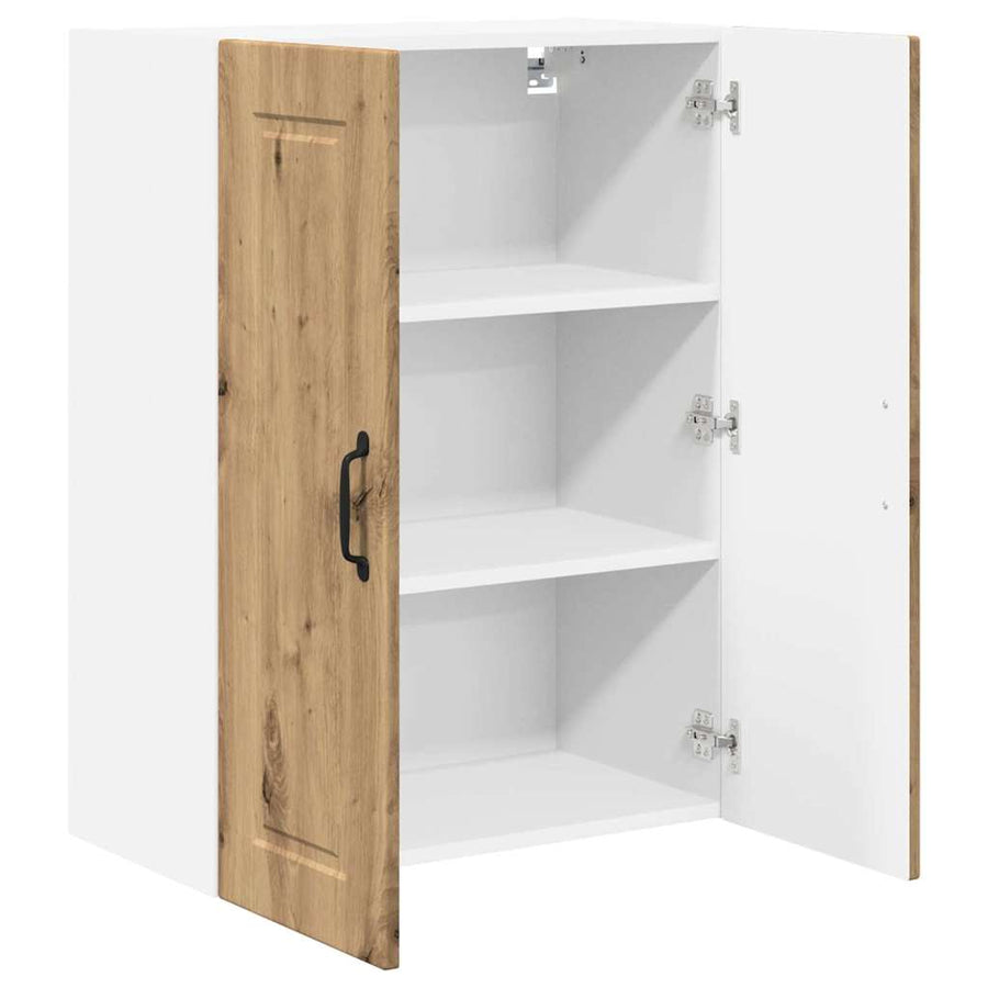 Keukenkast aan de muur met plank Artisan Eiken 60 x 31 x 80 cm