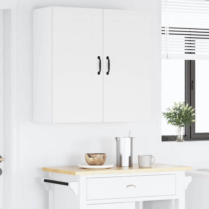 Keukenkast aan de muur Wit 80 x 31 x 80 cm Bewerkt hout