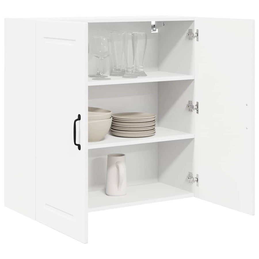 Keukenkast aan de muur Wit 80 x 31 x 80 cm Bewerkt hout