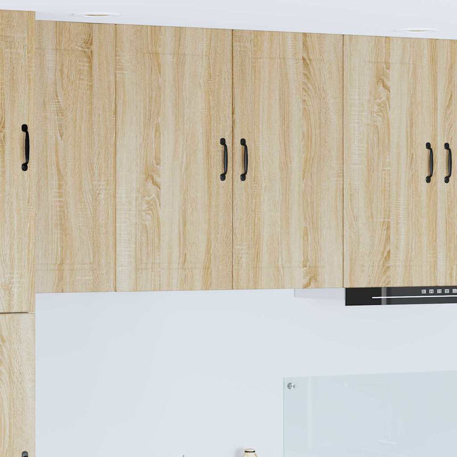 Keukenkast aan de muur met plank Sonoma Eiken 80 x 31 x 80 cm