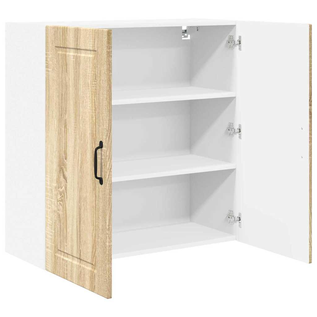 Keukenkast aan de muur met plank Sonoma Eiken 80 x 31 x 80 cm