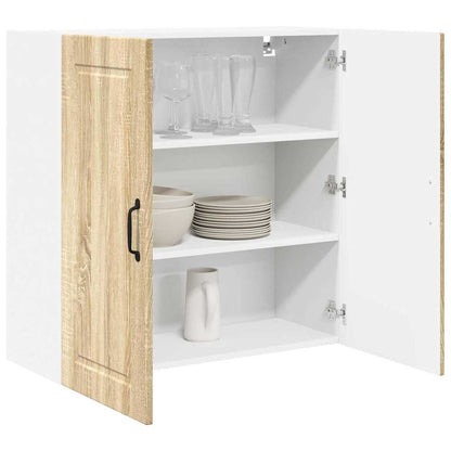 Keukenkast aan de muur met plank Sonoma Eiken 80 x 31 x 80 cm