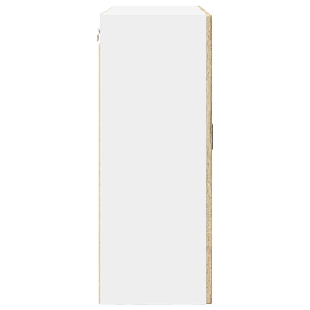 Keukenkast aan de muur met plank Sonoma Eiken 80 x 31 x 80 cm