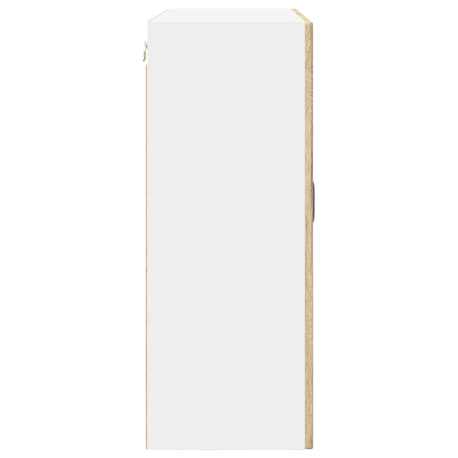 Keukenkast aan de muur met plank Sonoma Eiken 80 x 31 x 80 cm