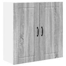 Keukenkast aan de muur met plank Grijs Sonoma 80 x 31 x 80 cm