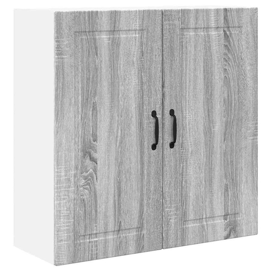 Keukenkast aan de muur met plank Grijs Sonoma 80 x 31 x 80 cm