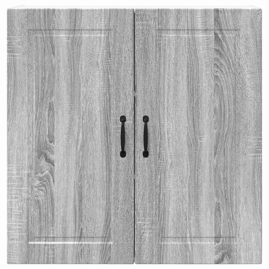 Keukenkast aan de muur met plank Grijs Sonoma 80 x 31 x 80 cm