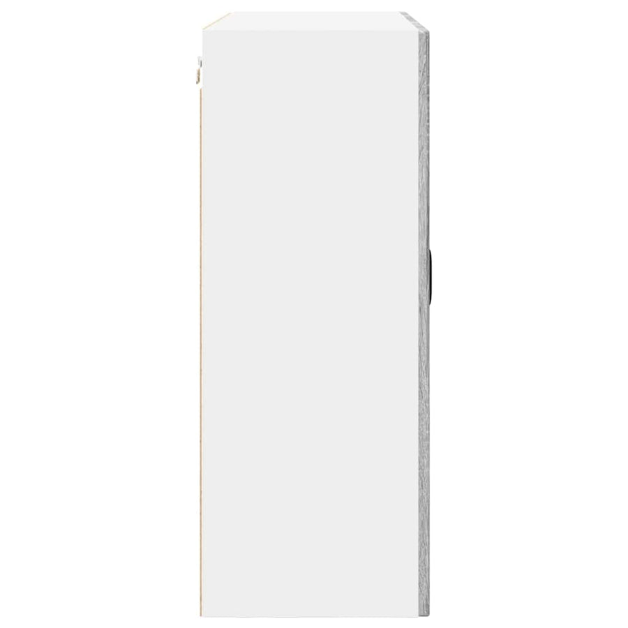 Keukenkast aan de muur met plank Grijs Sonoma 80 x 31 x 80 cm