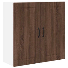 Keukenkast aan de muur Bruin Eiken 80 x 31 x 80 cm Bewerkt hout