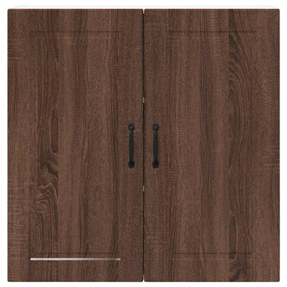 Keukenkast aan de muur Bruin Eiken 80 x 31 x 80 cm Bewerkt hout