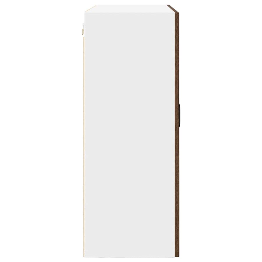 Keukenkast aan de muur Bruin Eiken 80 x 31 x 80 cm Bewerkt hout