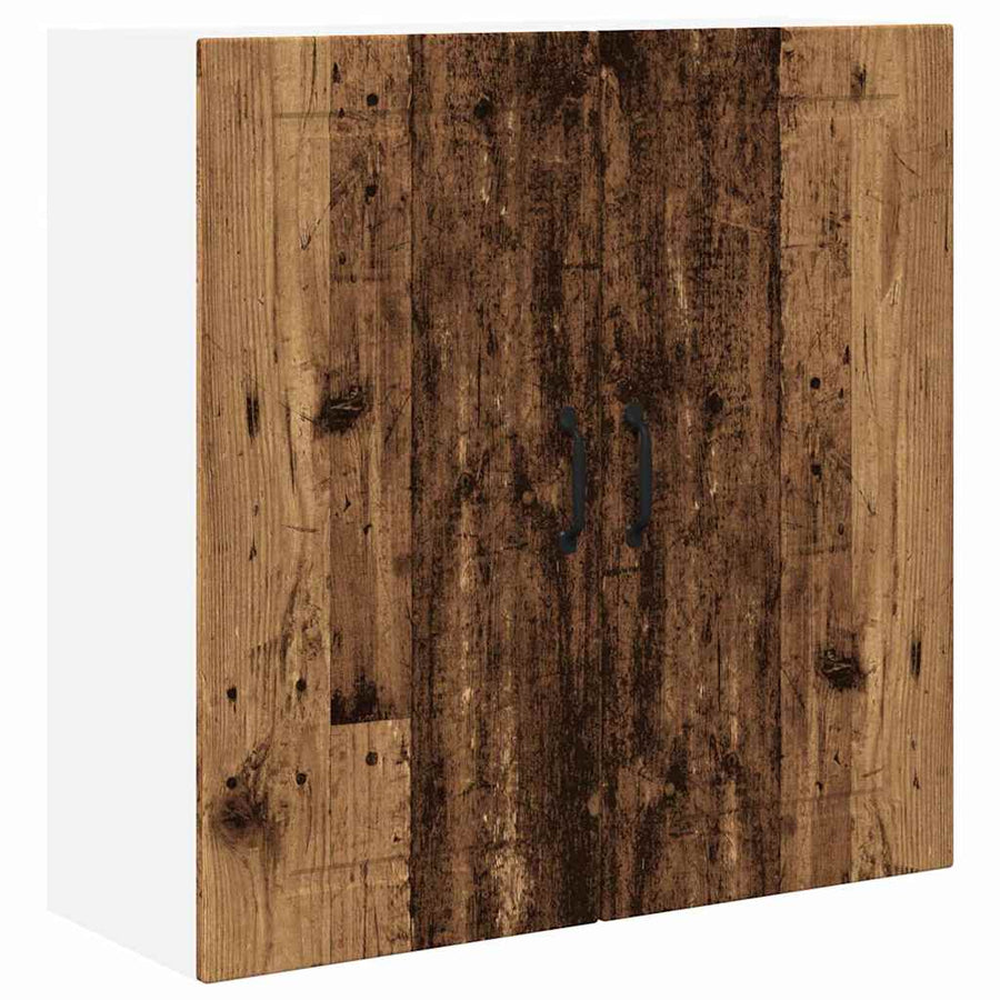 Keukenkast aan de muur Oud Hout 80 x 31 x 80 cm Bewerkt hout
