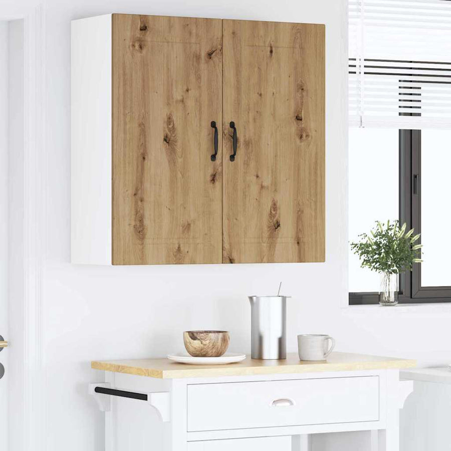 Keukenkast aan de muur met plank Artisan Eiken 80 x 31 x 80 cm