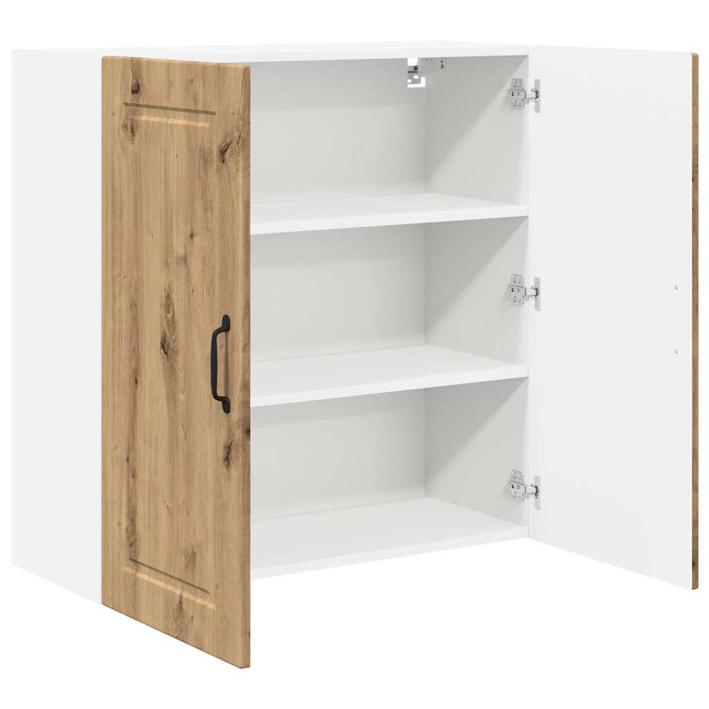 Keukenkast aan de muur met plank Artisan Eiken 80 x 31 x 80 cm