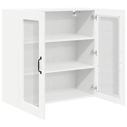 Keukenkast aan de muur Wit 80 x 31 x 80 cm Bewerkt hout