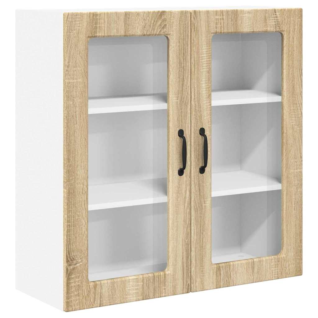 Keukenkast aan de muur met plank Sonoma Eiken 80 x 31 x 80 cm