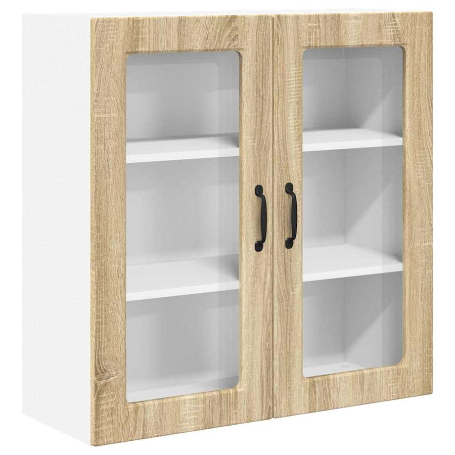 Keukenkast aan de muur met plank Sonoma Eiken 80 x 31 x 80 cm