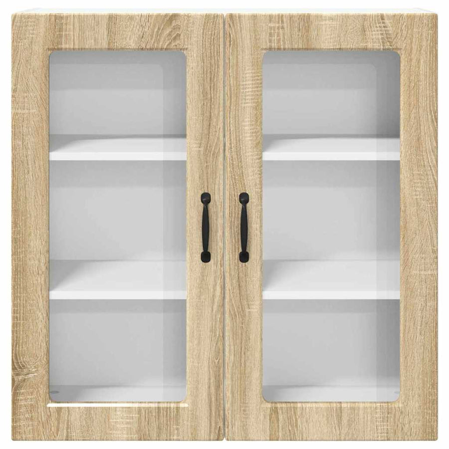Keukenkast aan de muur met plank Sonoma Eiken 80 x 31 x 80 cm