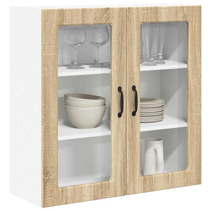 Keukenkast aan de muur met plank Sonoma Eiken 80 x 31 x 80 cm