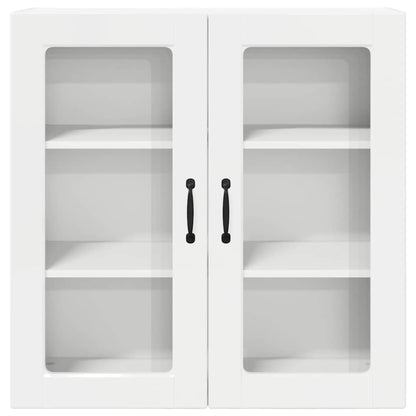 Keukenkast aan de muur met plank Hoogglans wit 80 x 31 x 80 cm