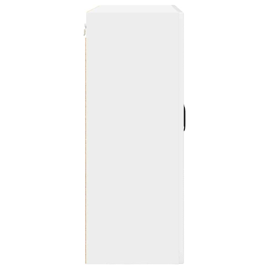 Keukenkast aan de muur met plank Hoogglans wit 80 x 31 x 80 cm