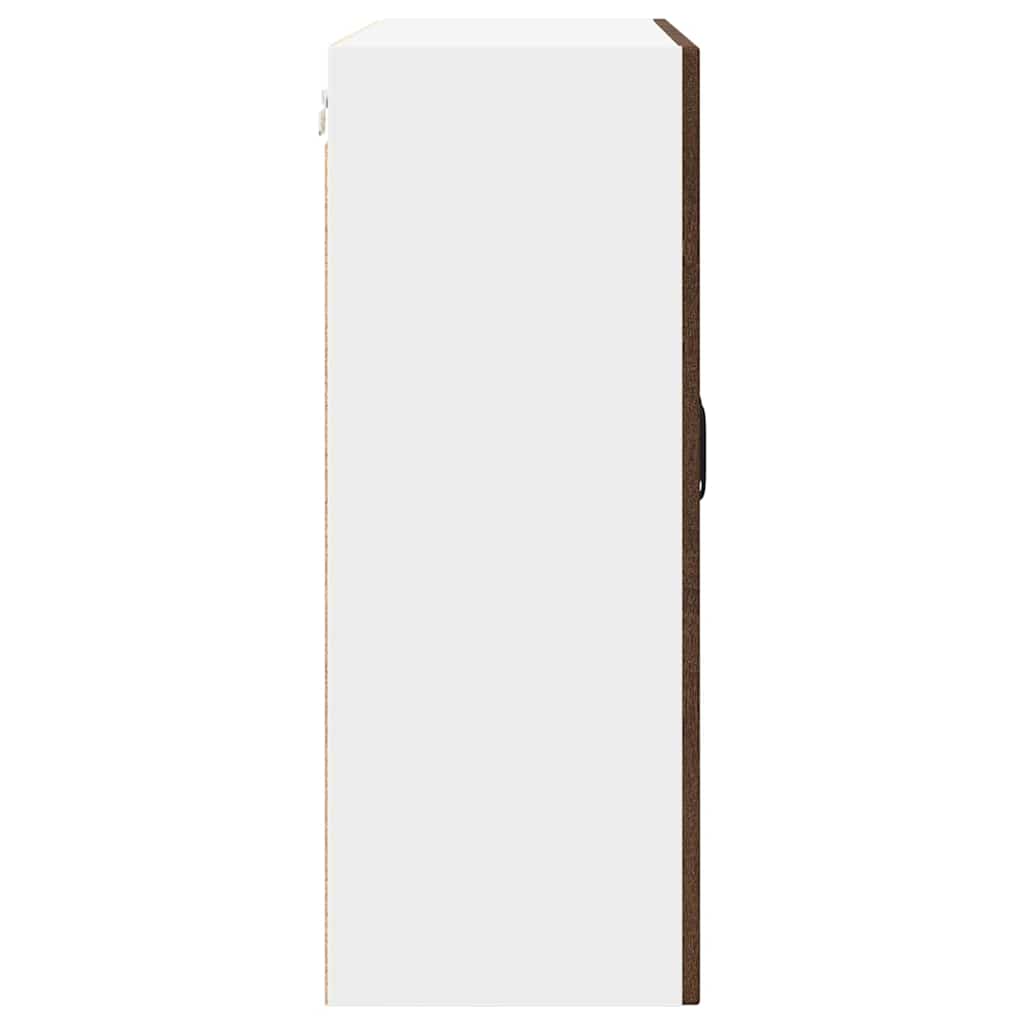 Keukenkast aan de muur Bruin Eiken 80 x 31 x 80 cm Bewerkt hout