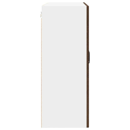 Keukenkast aan de muur Bruin Eiken 80 x 31 x 80 cm Bewerkt hout