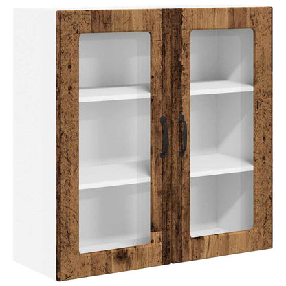 Keukenkast aan de muur Oud Hout 80 x 31 x 80 cm Bewerkt hout