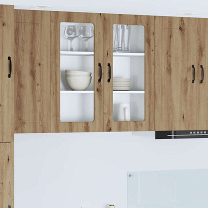 Keukenkast aan de muur met plank Artisan Eiken 80 x 31 x 80 cm