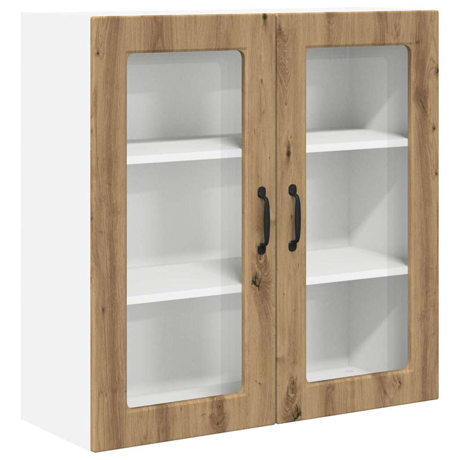 Keukenkast aan de muur met plank Artisan Eiken 80 x 31 x 80 cm