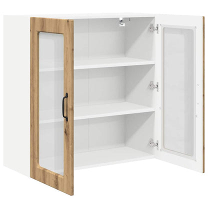 Keukenkast aan de muur met plank Artisan Eiken 80 x 31 x 80 cm