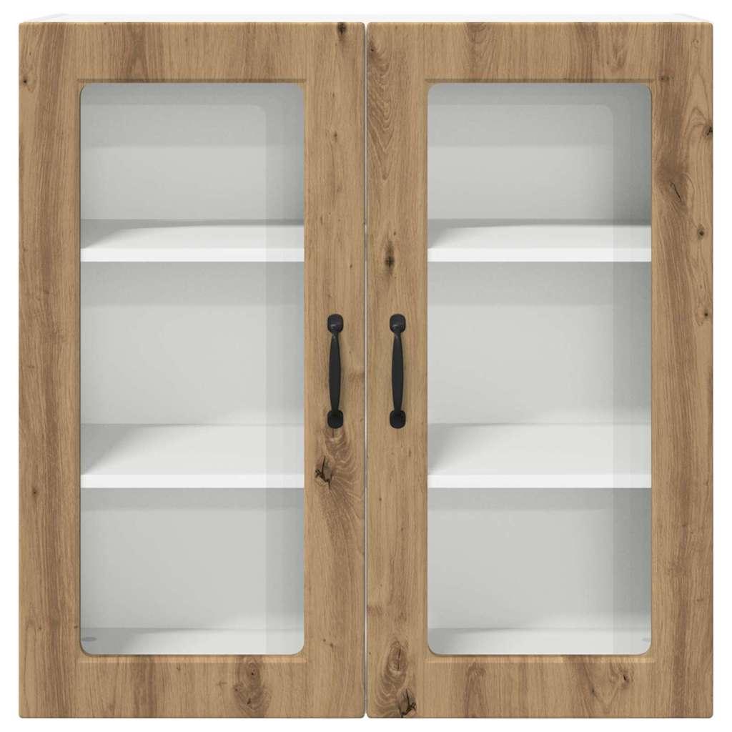 Keukenkast aan de muur met plank Artisan Eiken 80 x 31 x 80 cm