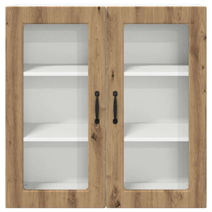 Keukenkast aan de muur met plank Artisan Eiken 80 x 31 x 80 cm