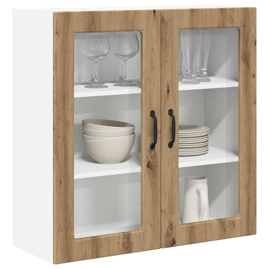 Keukenkast aan de muur met plank Artisan Eiken 80 x 31 x 80 cm
