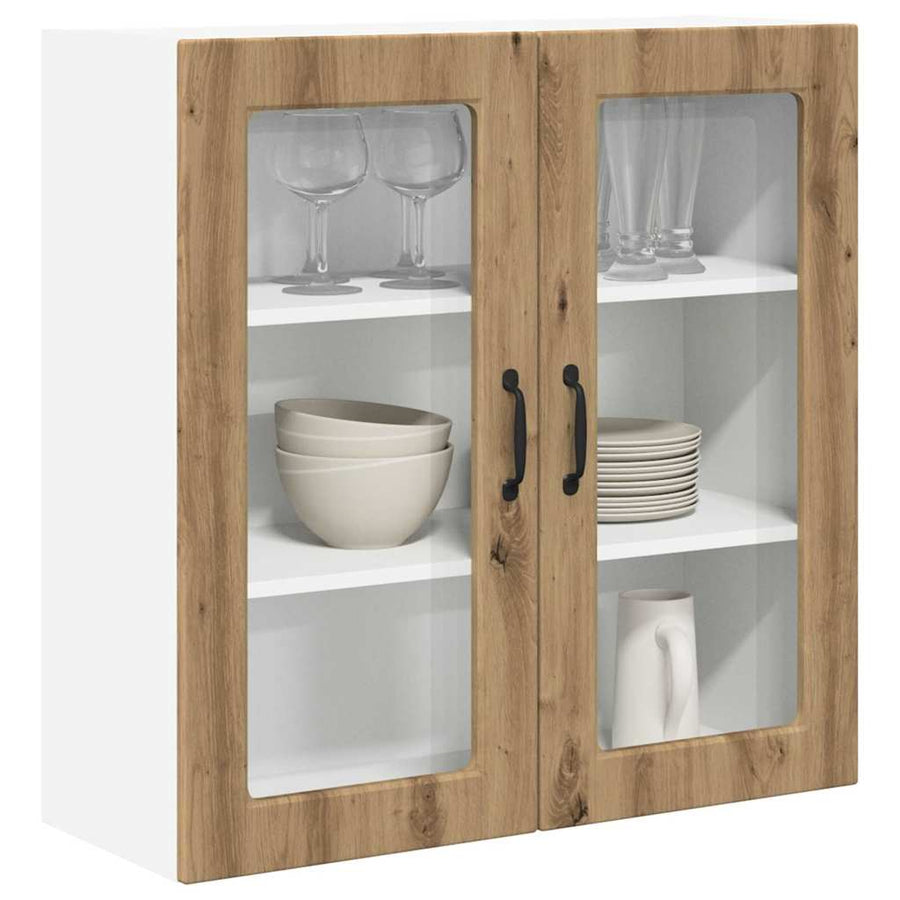 Keukenkast aan de muur met plank Artisan Eiken 80 x 31 x 80 cm