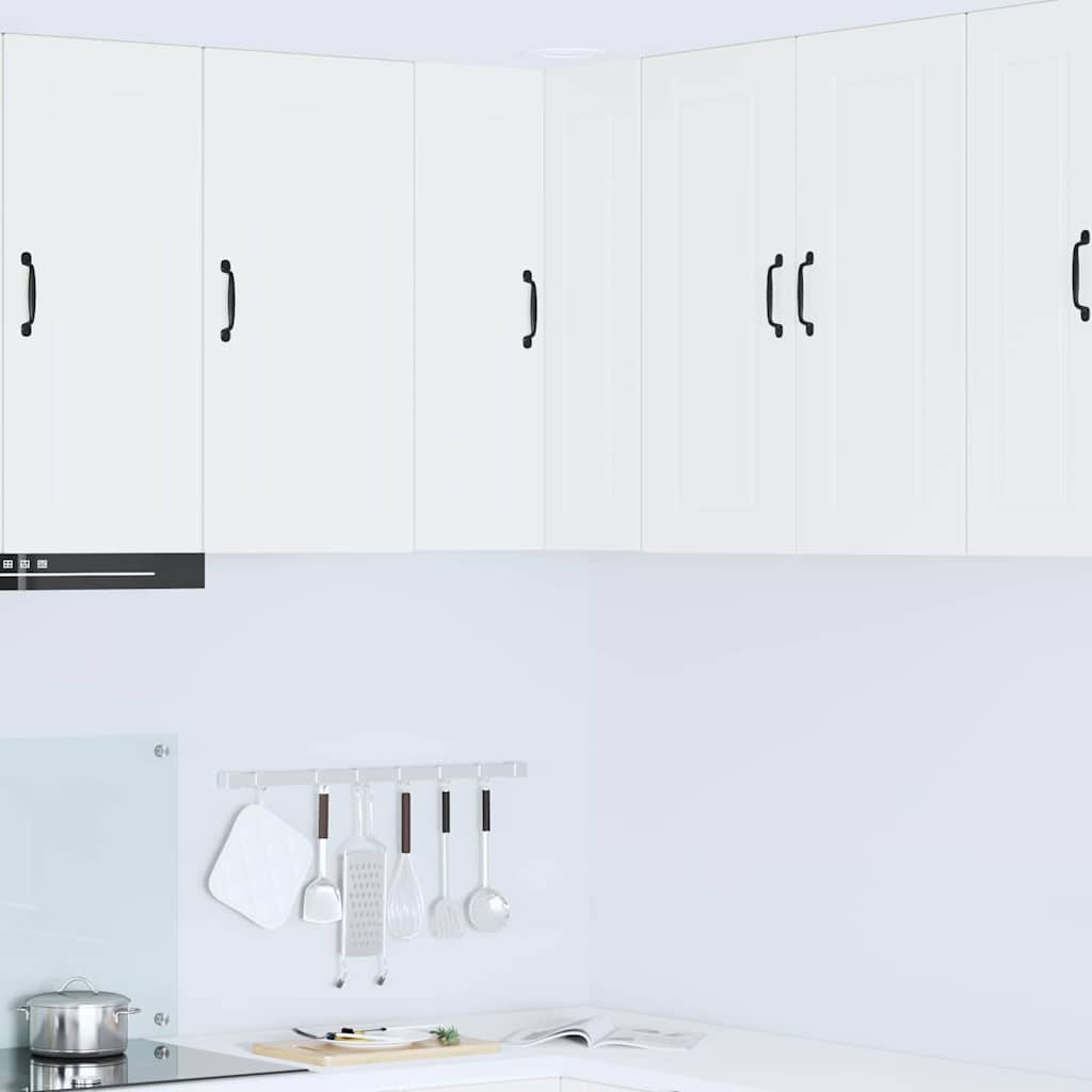 Keukenkast aan de muur Wit 57 x 57 x 80 cm Bewerkt hout