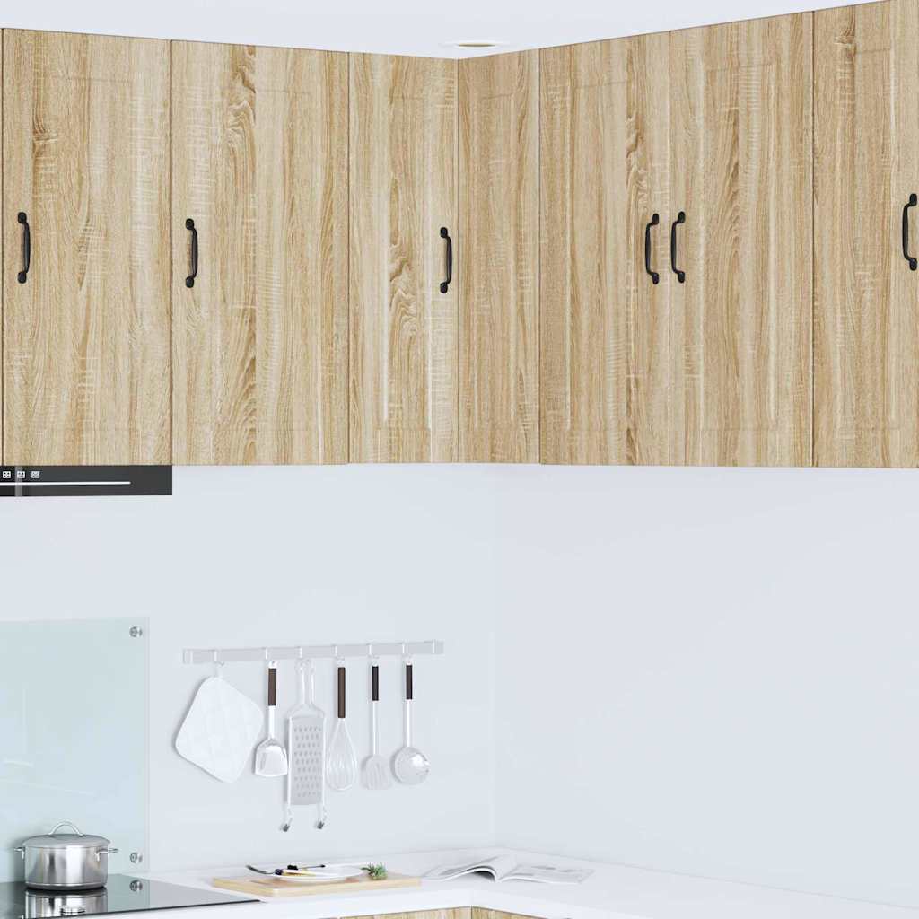 Keukenkast aan de muur met plank Sonoma Eiken 57 x 57 x 80 cm