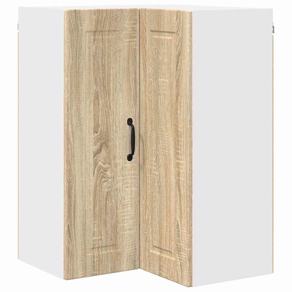 Keukenkast aan de muur met plank Sonoma Eiken 57 x 57 x 80 cm