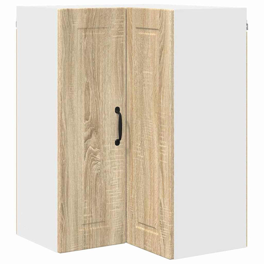 Keukenkast aan de muur met plank Sonoma Eiken 57 x 57 x 80 cm