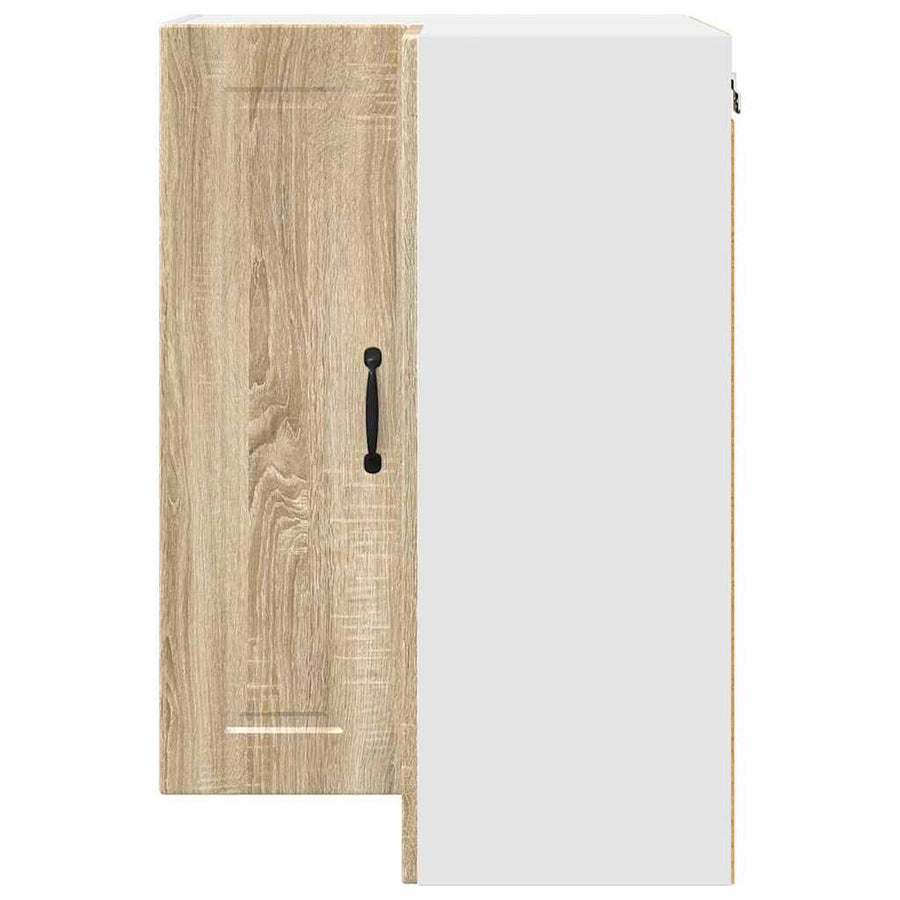 Keukenkast aan de muur met plank Sonoma Eiken 57 x 57 x 80 cm