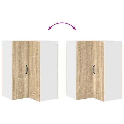 Keukenkast aan de muur met plank Sonoma Eiken 57 x 57 x 80 cm