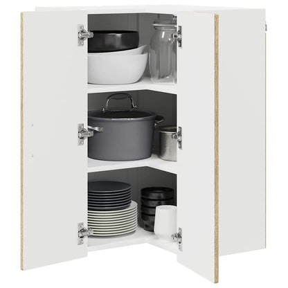 Keukenkast aan de muur met plank Sonoma Eiken 57 x 57 x 80 cm