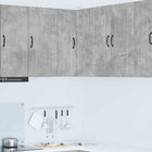 Keukenkast 57x57x80 cm beton grijs bewerkt hout