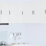 Keukenkast 57x57x80 cm hoogglans wit bewerkt hout
