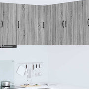 Keukenkast 57x57x80 cm grijs Sonoma bewerkt hout