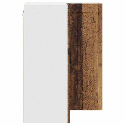 Keukenkast aan de muur Oud Hout 57 x 57 x 80 cm Bewerkt hout