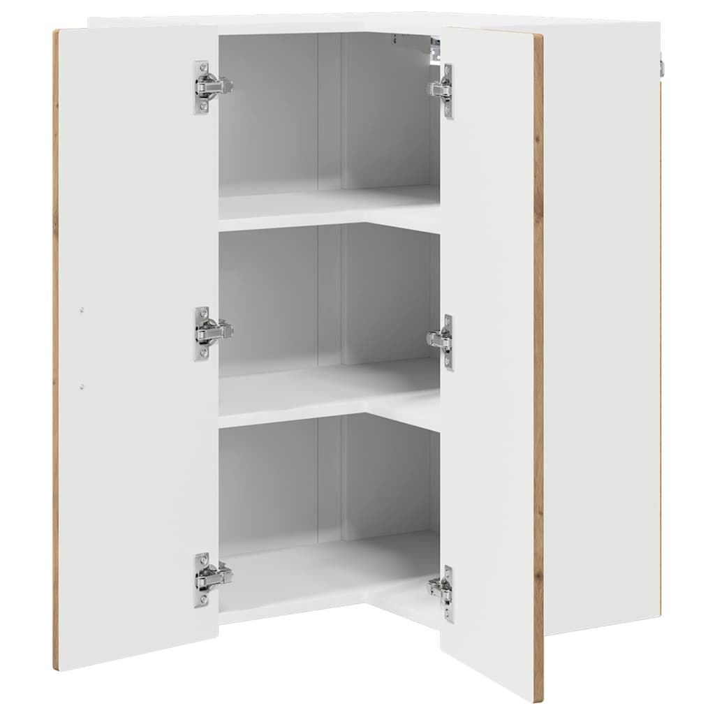 Keukenkast aan de muur met plank Artisan Eiken 57 x 57 x 80 cm